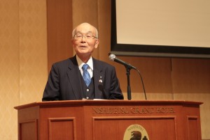 貫名誉領事 挨拶