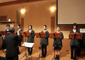 ハンドベル演奏