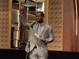 ハムザ・ファハモエ 一等書記官 乾杯