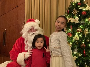 サンタさんと一緒